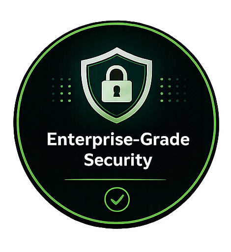Enterprise security badge