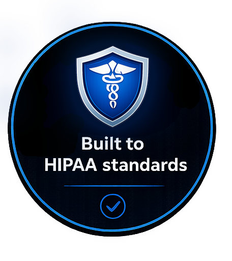 HIPAA standards badge